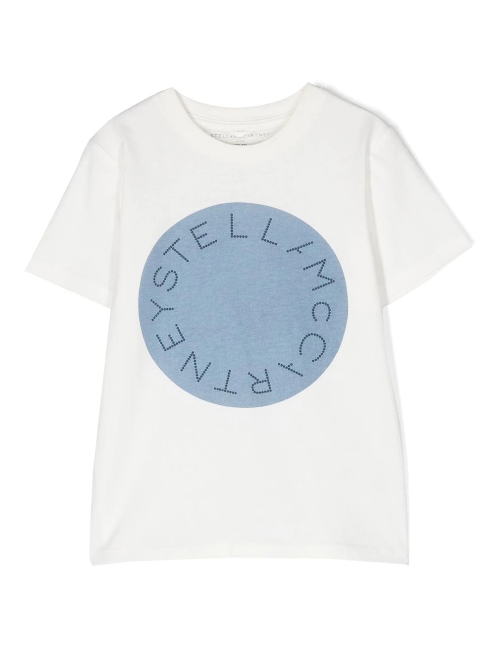 White T-Shirt with Stella Logo